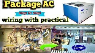 package ac wiring |hvac wiring training carrier package ac wiring | hindi/urdu