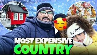 Hamara New House in Iceland  | Most Expensive Country Ha  Live Snow Falling Dekhi