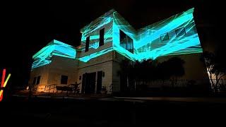 Projection Mapping at Chabad of Summerlin 2022 | Lumen and Forge