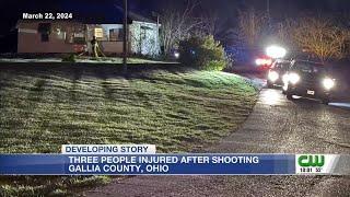 Three people injured after Gallia County shooting