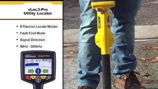 Vivax-Metrotech vLoc3-Pro Pipe and Cable Locator Overview