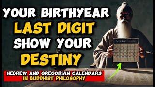 What The Last Digit of Your Birth Year Means | Hebrew and Gregorian Calendars in Buddhist Wisdom