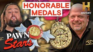 Pawn Stars: VALUABLE Medals Grasp Ricks Attention!