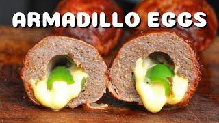 ARMADILLO EGGS - Hackbällchen mit Chili Käse-Füllung - TEXAS KLASSIKER - BBQ-Video - 0815BBQ