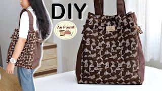 You'll be amazed! This  beautiful tote bags is easier to make than you think!