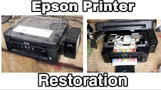 Epson printer Restoration scrap to brand new (back to new life)