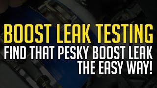 How to Test for Boost Leaks | MAPerformance DIY