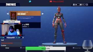 LIVE: AlexJUSSME FORTNITE "TOURNAMENT" PS4 GIVEAWAYS HD 1080P PS4