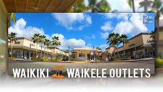 Waikele Premium Outlets | Drive from Waikiki to Waikele Center |  Hawaii John 4K Driving