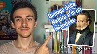 Dialogo della natura e di un islandese: spiegazione e commento