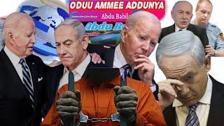 Oduu Ammee Addunya | yakka idil addunyaan Israel hidhamu #palestine #israel #usa #oduu #ethiopia