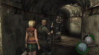 resident evil 4 - why'd they look at her, Leon you smartass.