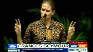 Frances Seymour - Ahead of RIO+20 Earth Summit