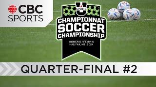 U Sports Women's Soccer Championship: Quarter-final - Victoria vs Ottawa | #CBCSports