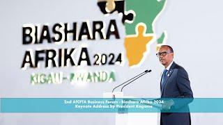 2nd AfCFTA Business Forum - Biashara Afrika 2024 | Keynote Address by President Kagame