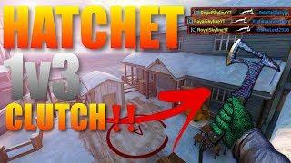 Forward Assault Hatchet Only 1v3 Clutch‼️