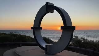 A Breezy Evening at Perth's Beach