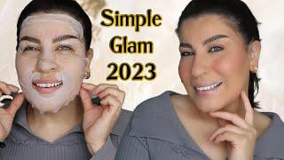 Simple Glam 2023 | get glam with sadaf