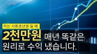 미국주식 주린이 이 2가지만 알아도 매년 2천만원