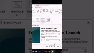 iexpress : build exe using windows #shorts