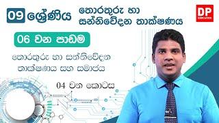 06 වන පාඩම | තොරතුරු හා සන්නිවේදන තාක්ෂණය සහ සමාජය  -  04 වන කොටස | 09 වන ශ්‍රේණිය | Grade 09 ICT