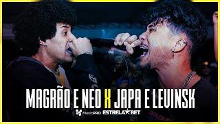 NEO E MAGRÃO X JAPA E LEVINSK | SEMIFINAL | 316ª Batalha da Aldeia