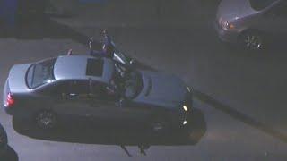 Possible shooting suspect leads police chase across Los Angeles