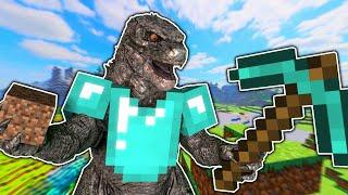 Godzilla Plays MINECRAFT!