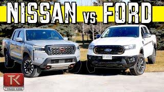 2022 Nissan Frontier vs Ford Ranger - Which Midsize Truck is Better?