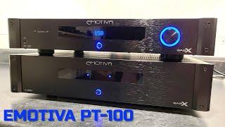 Emotiva BasX PT-100 Pre-amp + Phono Pre-amp + DAC + Tuner + Headphone Amp