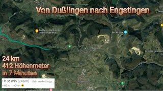 Radtour von Dußlingen nach Engstingen - 24km/ 412Höhenmeter - 30.09.2022