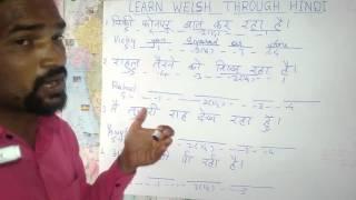 Learn WELSH through HINDI.