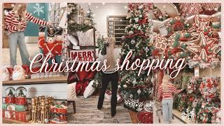 CHRISTMAS DECOR SHOP WITH ME | HOMEGOODS, KIRKLANDS, HOBBY LOBBY, AT HOME  BEST CHRISTMAS DECOR 2024