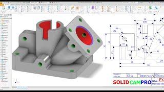 Autodesk inventor Create 3d Model Exercise 104