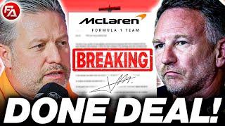 McLaren BREAK Red Bull with SHOCKING SIGNING as Red Bull Collapses!