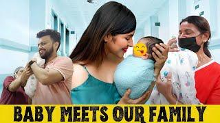 Family meets BABY for the First Time 