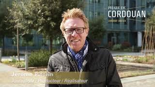 Jérôme Pitorin soutient la candidature du phare de Cordouan