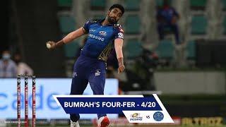 Jasprit Bumrah's Four-fer | MIvRR