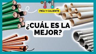 ¿Qué tubería debes elegir en tu casa PVC, CPVC, PPR, COBRE ¿Cuál es mejor? ¿Cuál es la peor?