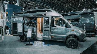 LA STRADA NOVA EB 4x4 MERCEDES SPRINTER REVIEW Caravan Salon Düsseldorf 2023