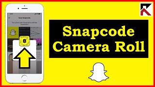 How To Scan Snapcodes From Camera Roll On Snapchat