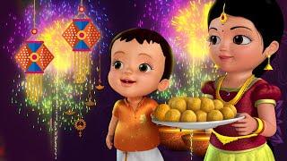 ಪಟ ಪಟ ಪಟ ಪಟಾಕಿ-Deepavali Song | Kannada Rhymes for Children | Infobells #kannadarhymes #diwalisongs