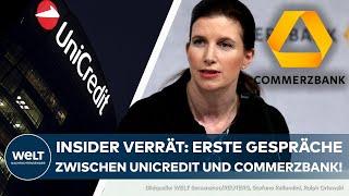 BÖRSE: Insider packt aus! Commerzbank in Gesprächen mit Unicredit - Aktie geht ins leichte Plus