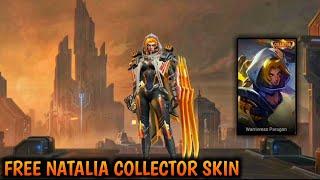 FREE NATALIA COLLECTOR SKIN •• AUGUST COLLECTOR SKIN IN MOBILE LEGENDS •• MLBB