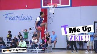 Zeb Jackson BETWEEN THE LEGS In Game DUNK Was DOPE AF!! | & Moses Moody WENT OFF!