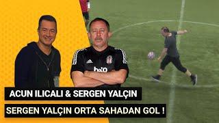 Sergen Yalçın , Acun Ilıcalı Halı Saha Futbol Maçı ! Orta Sahadan Harika Gol