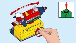 LEGO Ideas 40335, Űrrakétás utazás - építési útmutató