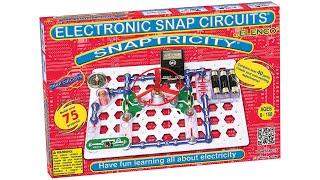 Snap Circuits Snaptricity, Electronics Exploration Kit (Stem Building), For Kids 8+ Toys #short