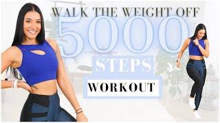 5000 STEPS IN 30 MINUTES at home workout  | Lose Belly Fat | Apartment Friendly