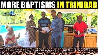 Adventist Present Truth Baptisms in Trinidad. Amazing Word Ministries Pastor Emmanuel Nougaisse